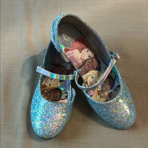 Disney Princess Sparkly Blue Kids' Shoes
